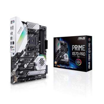 ASUS Prime X570-PRO AMD AM4 ATX Motherboard with PCIe 4.0, 14 DrMOS Power Stages