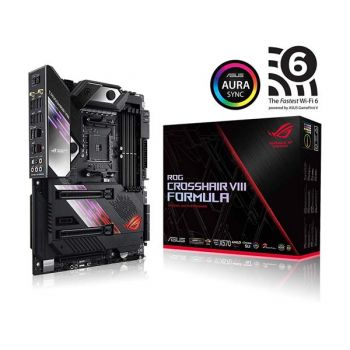 ASUS ROG Crosshair VIII Formula Motherboard AMD X570 with16 Power stages , OptiMem III, on-board Wi-Fi 6 (802.11ax)