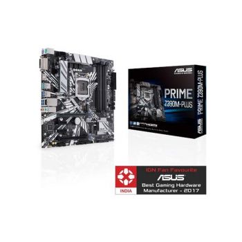 ASUS PRIME-Z390M-Plus Intel LGA 1151 mATX Motherboard with OptiMem II