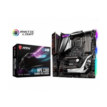 MSI MPG Z390 Gaming Pro Carbon Motherboard (Intel Socket 1151/9TH AND 8TH Generation Core Series CPU/MAX 128GB DDR4 4400MHZ Memory)