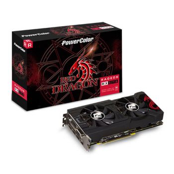PowerColor Red Dragon Radeon RX 570 8GB GDDR5 (AXRX 570 8GBD5-3DHD-OC)