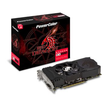 PowerColor Red Dragon Radeonâ€ž RX 550 4GB GDDR5 (AXRX 550 4GBD5-DHA) Graphic Card