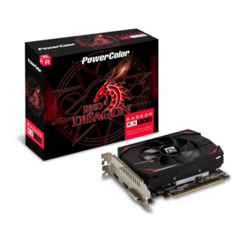 PowerColor Red Dragon Radeonâ€ž RX 550 4GB GDDR5 Graphic Card (AXRX 550 4GBD5-DH)