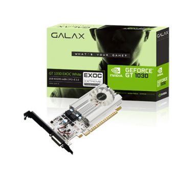 Galax GeForce GT 1030 EXOC White 2GB GDDR5 64-bit HDMI 2.0b/DVI-D