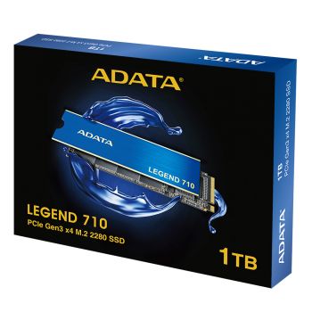 Adata Legend 710 PCIe Gen3 M.2 NVMe 1TB SSD (ALEG-710-1TCS)