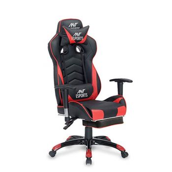 Ant Esports Infinity Plus 2D Adjustable Armrest, Headrest And Lumbar Supprot -Red & Black