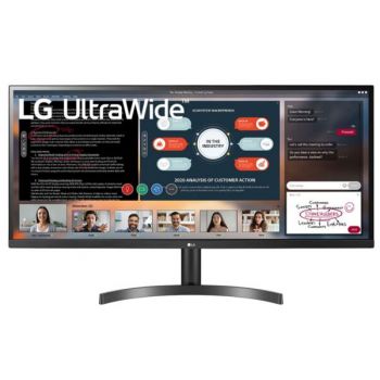 LG 34 (86.6cm) 21:9 UltraWide„ Full HD IPS LED Monitor - 34WL50S-B