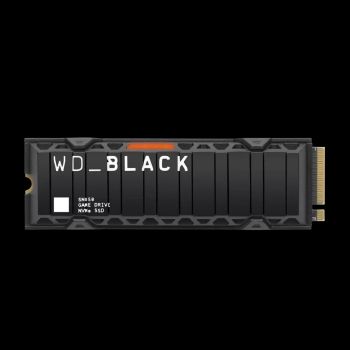 WD Black 500GB SN850  Gen 4 3D NAND With Heatsink (WDS500G1XHE)