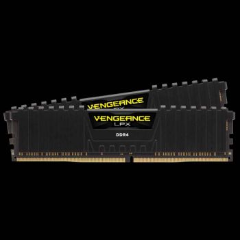 Corsair Vengeance LPX 16GB (8GBX2) DDR4 4000MHz C19 Memory Kit - Black (CMK16GX4M2K4000C19)
