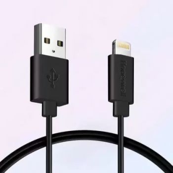 Honeywell Apple Lightning Sync & Charge Cable 1.2Mtr (Non-Braided) - Black