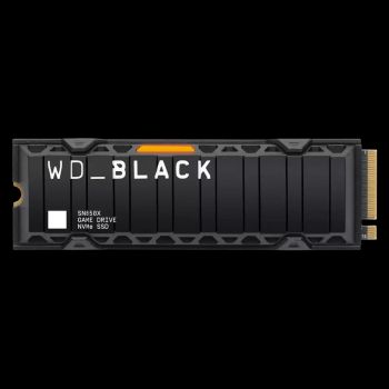 WD Black SN850 X PCIE Gen4- 2TB SSD with Heatsink (WDS200T2XHE)