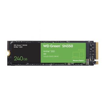 WD Green 240 GB  SN350 Nvme-3D NAND PCIE Gen3  (WDS240G2G0C)