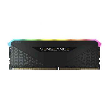 Corsair Vengeance RGB RS 16GB (16GBX1) DDR4 DRAM 3200MHz C16 Memory Kit – Black (CMG16GX4M1E3200C16)