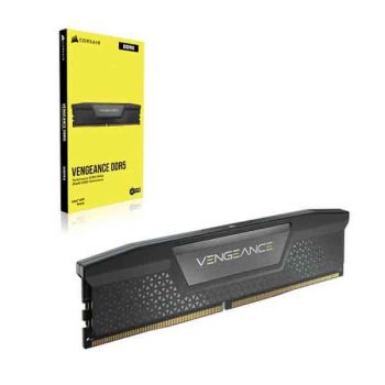 Corsair Vengeance 32GB (32GBX1) DDR5 DRAM 5600MHz C40 Memory Kit - Black (CMK32GX5M1B5600C40)