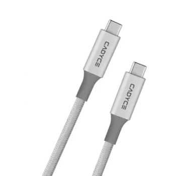 Cadyce  USB4 USB-C® to USB-C® Sync & Charge Cable (0.8m) (40Gbps  Data Transfer Speed and Max Display Resolution of  8K@60Hz) (CA-U4C2C )