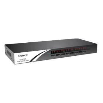 Cadyce 16 Port Rack Mount USB KVM Switch with Rack Mount Kit (High VGA resolution 1920 x 1440) (CA-UK1600)